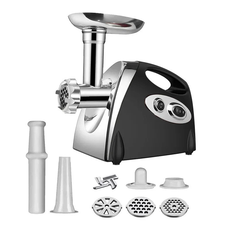 Electric Meat Grinder Powerful Max 2800W Heavy Duty Meat Mincer Sausage Grinder Stainless Steel Food Processor Sausage Stuffer