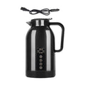 Bouilloire électrique portable pour voiture, en acier inoxydable, 12 V/24 V, chauffe-tasse et chauffe-eau.