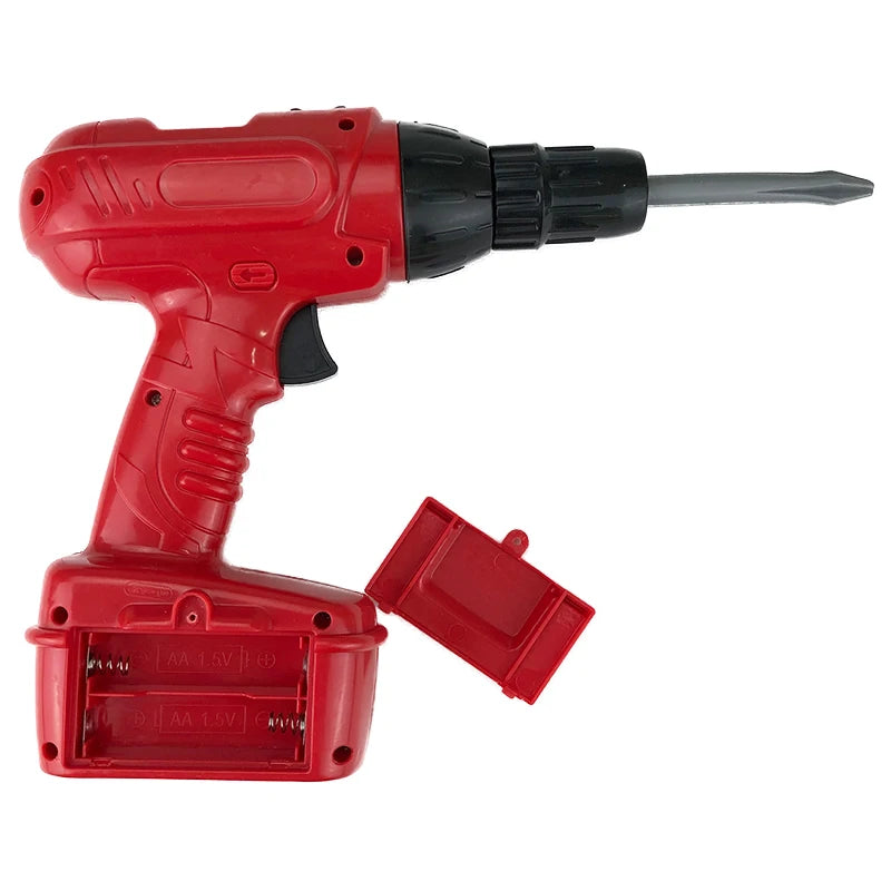 Outils, jouets, perceuse électrique, tournevis de simulation, kits d'outils de réparation électriques pour enfants, jeux d'imitation, cadeaux pour garçons