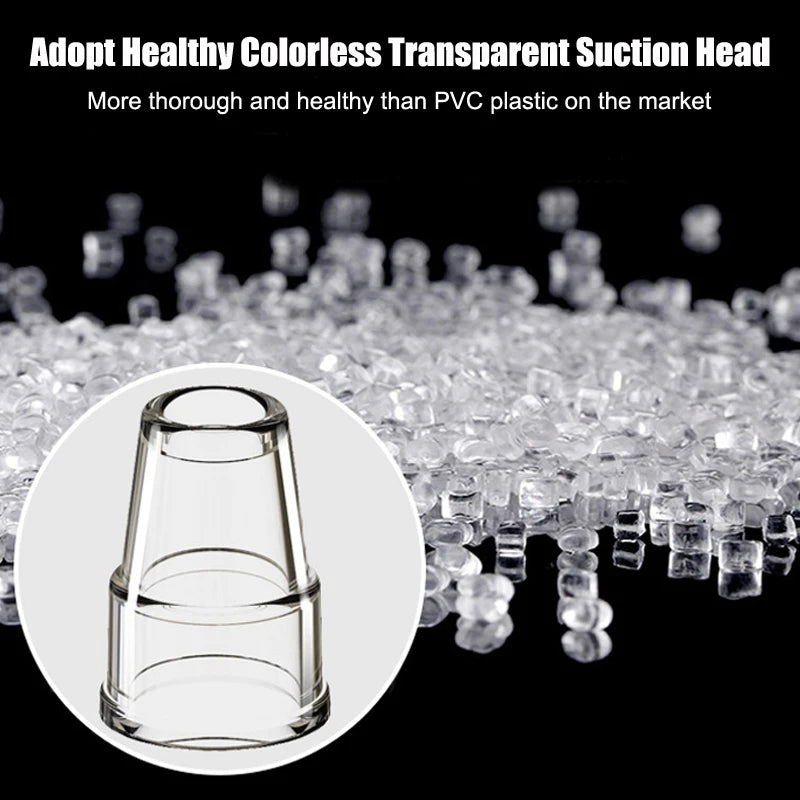 Premium Blackhead Remover - 6 Heads & LCD Display