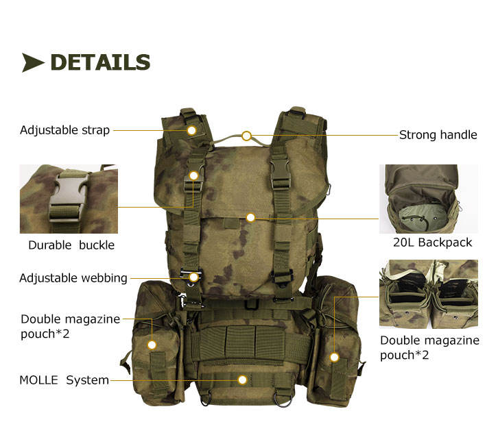 Russian Smersh Tactical Vest - Military-Grade Combat Load Bearing System