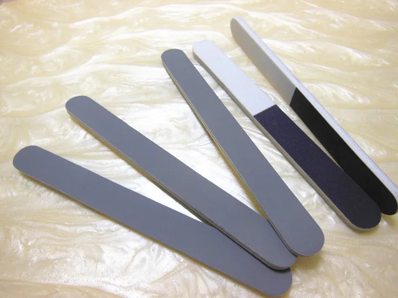 3-Step Nail Buffer & Polishing Files - Professional Manicure Kit (20 Pack)