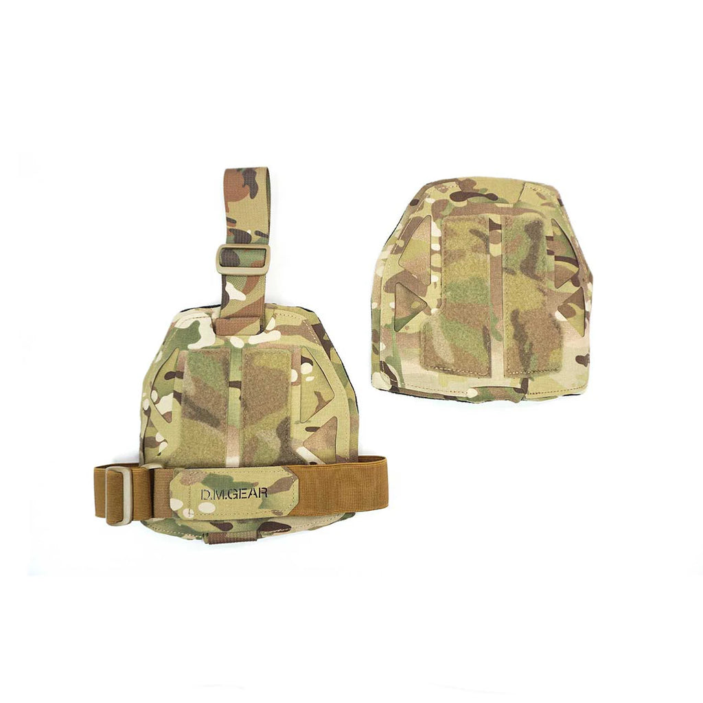 Gilet de protection d'épaule DMGear, équipement tactique de chasse, accessoire de protection pour airsoft, Molle, nylon universel