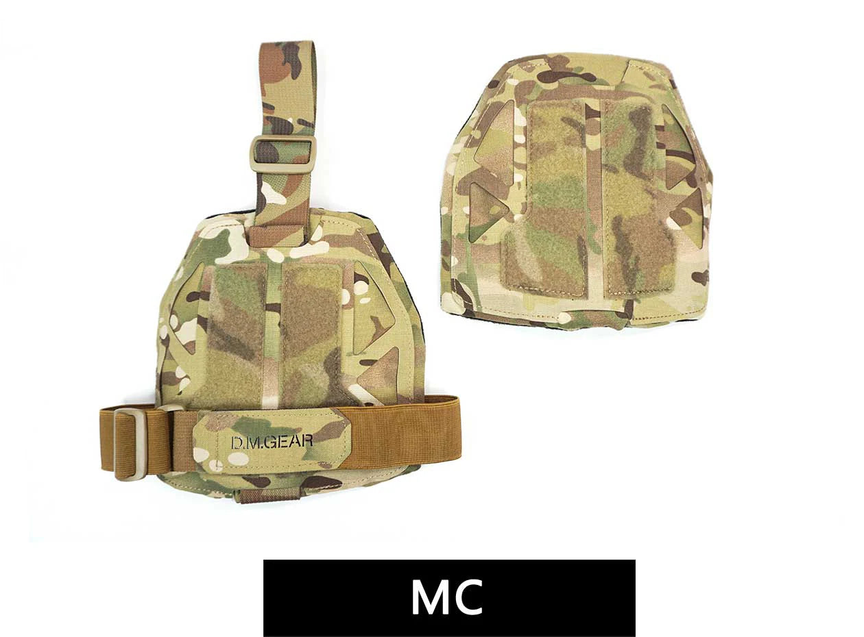 DMGear Shoulder Armor Tactical Hunting Gear Equipment Vest Accessory Protection Airsoft Molle Nylon Universal