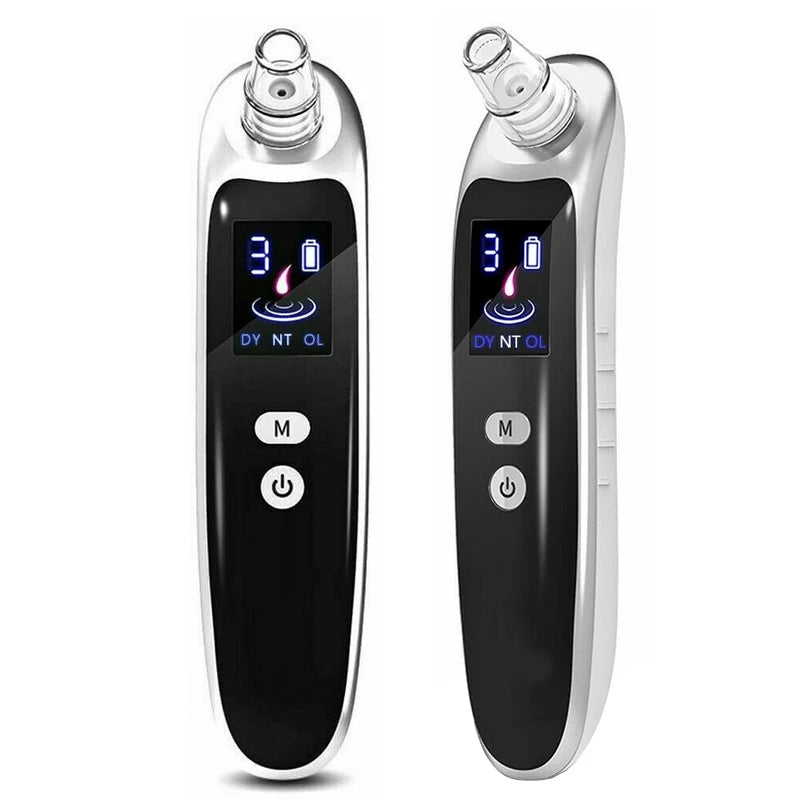 Premium Blackhead Remover - 6 Heads & LCD Display