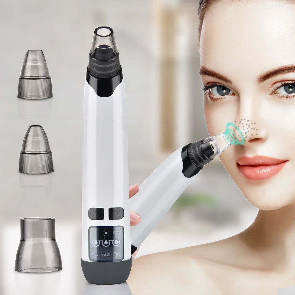 Electric Blackhead Remover - USB Rechargeable Pore Vacuum