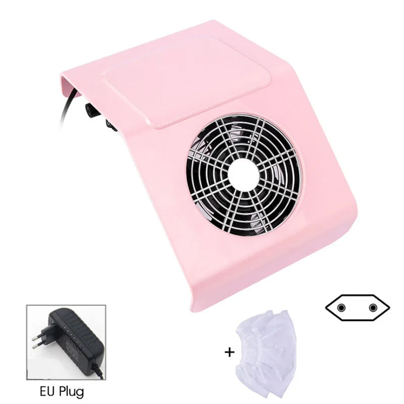 40W Professional Nail Dust Collector - Vacuum Cleaner with Collection Bag