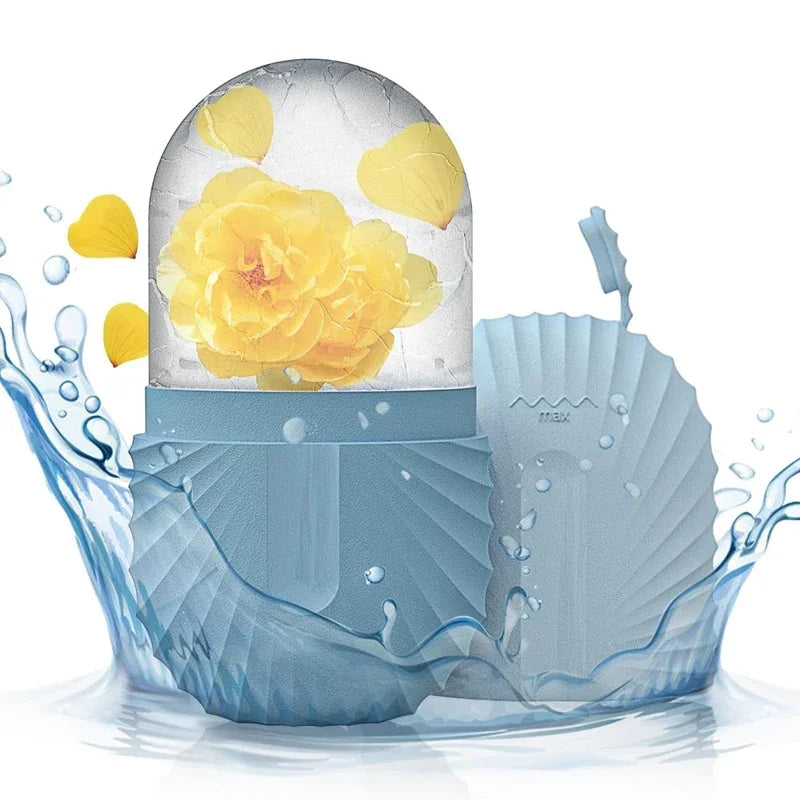 Ice Face Roller - Depuffing & Glow-Boosting Facial Tool