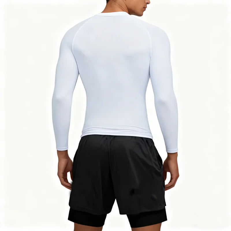 Spring and Autumn Men's Sports Set Quick drying Training Clothes Spider Printed Fitness Top Performance Shorts Gym Casual Sports