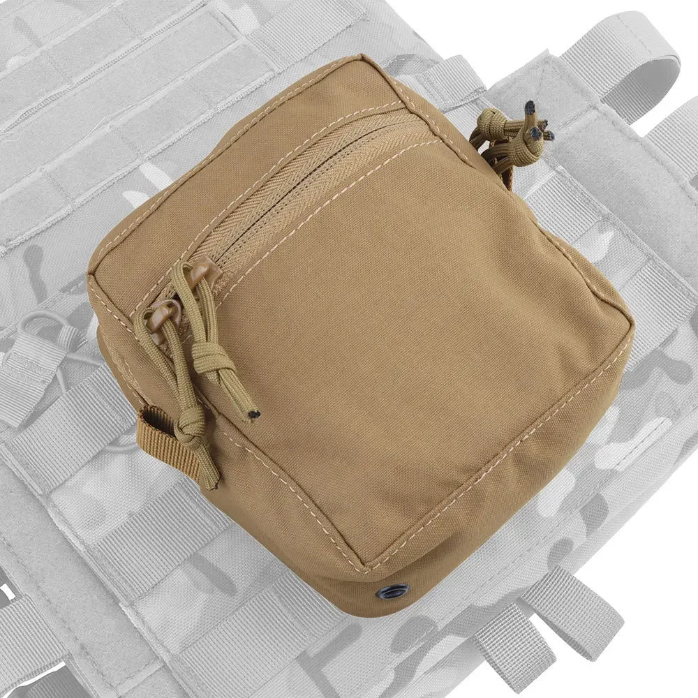 Gilet tactique MOLLE GP petit modèle, plaque pectorale, ceinture, sac polyvalent pour équipement airsoft, sac banane