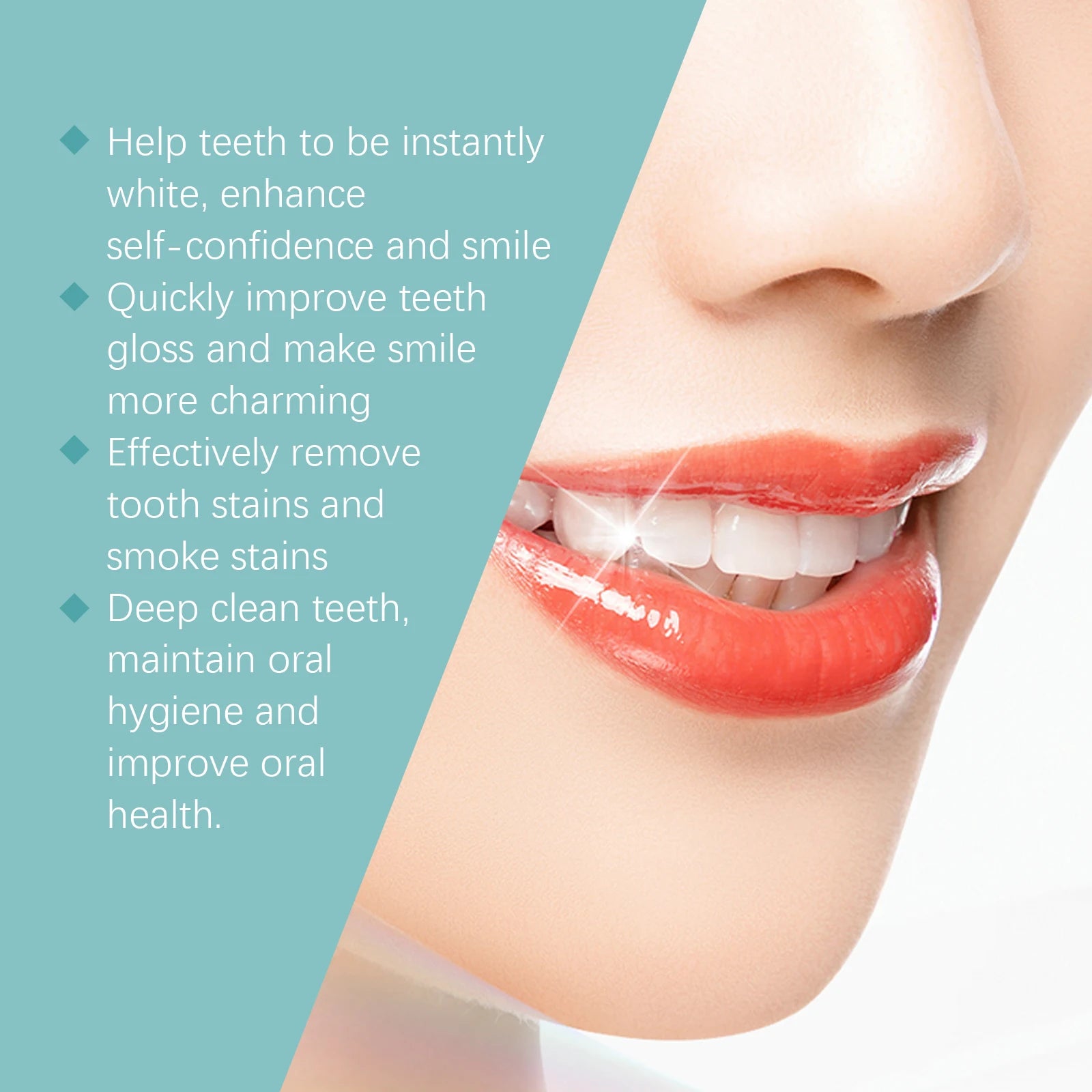 Whitening Tooth Paint Clean Teeth Reduce Pigmentation Improve Dullness Brightening Dental Remove Tooth Stains Oral Care