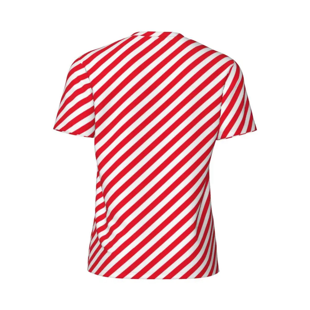Gym T-Shirt Mondrian Line - Colorful Plaid Y2K Retro Graphic Tee