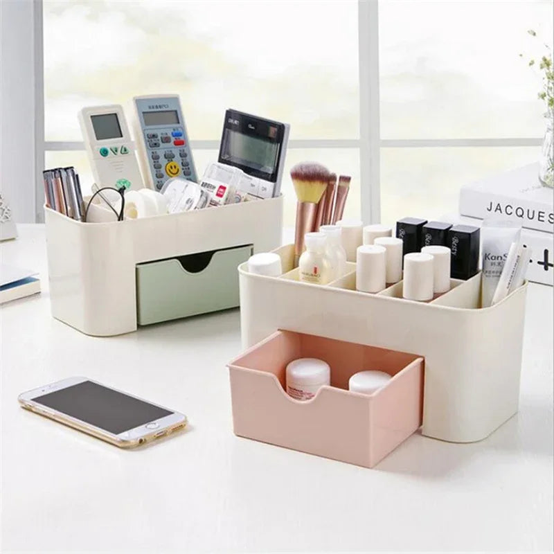 Boîte de rangement multifonctionnelle pour vernis à ongles et outils