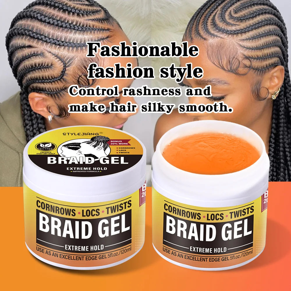 Men's Hair Wax for Styling - Strong Hold, Moisturizing, Light Scent, Retro Look - Hair Styling Product