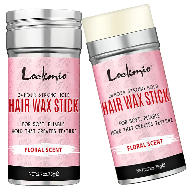Professional Styling Wax Kit for Women,Smoothing, Broken Back Hair Mud, Anti-frizz Pomade,Messy Hairs Control Wax Rod