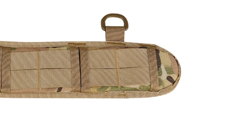 Tactical MOLLE Padded Belt - Combat Waist Belt for Airsoft & Hunting