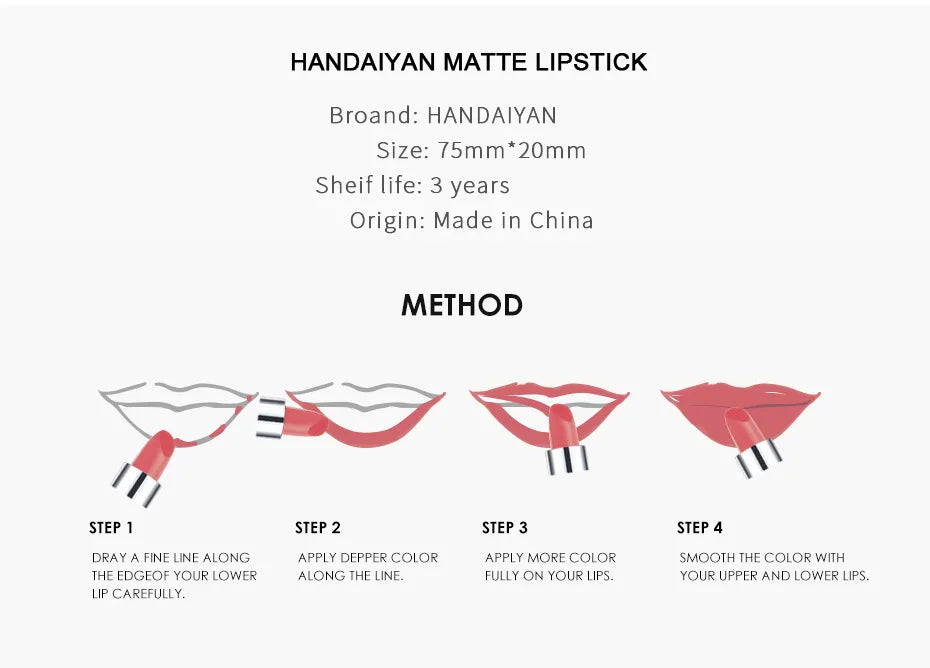 Velvety Matte Lipstick Collection
