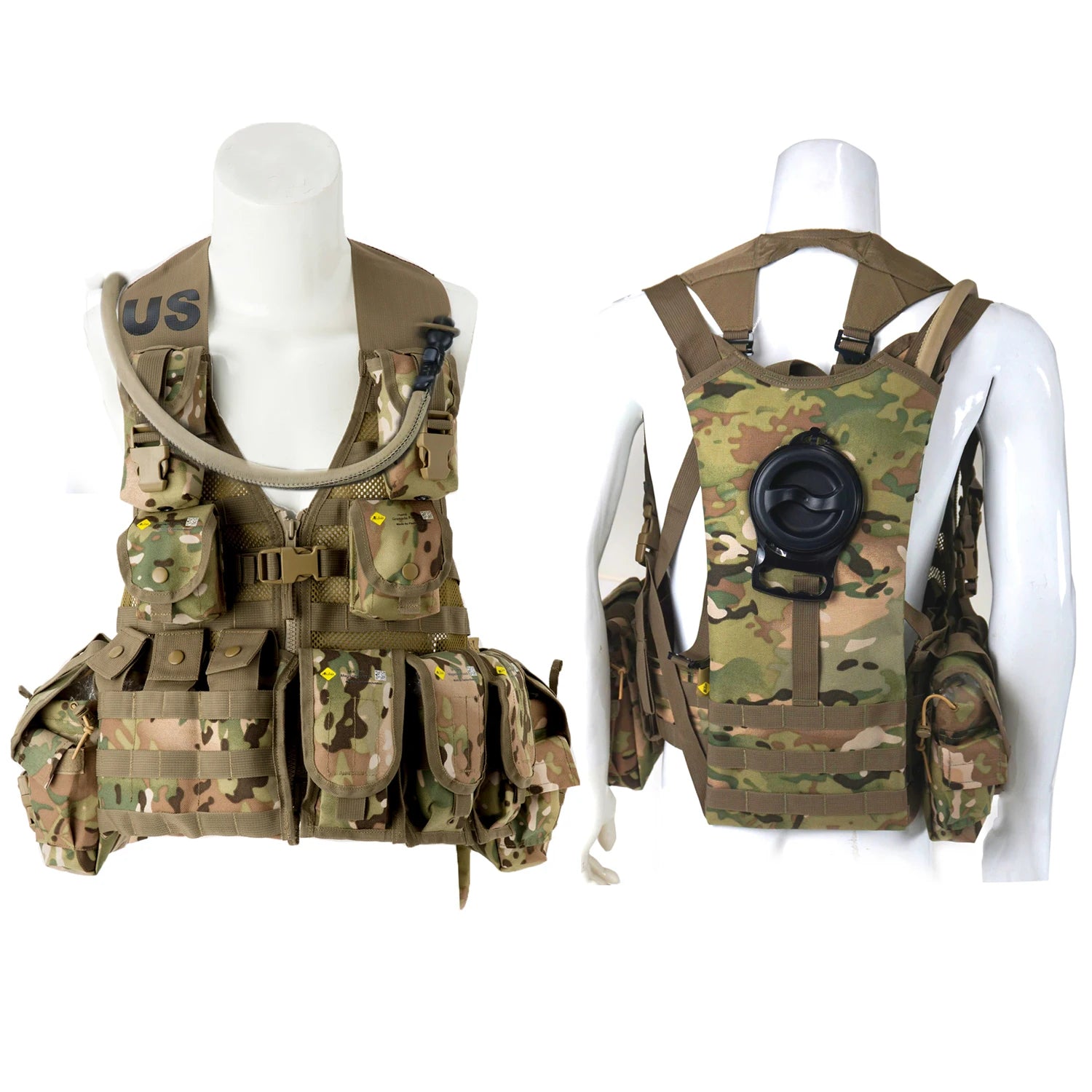 Military MOLLE 2 Tactical Vest Complete Set