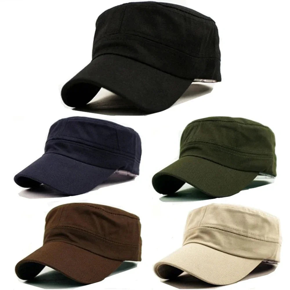Tactical Flat Top Sun Protection Cap