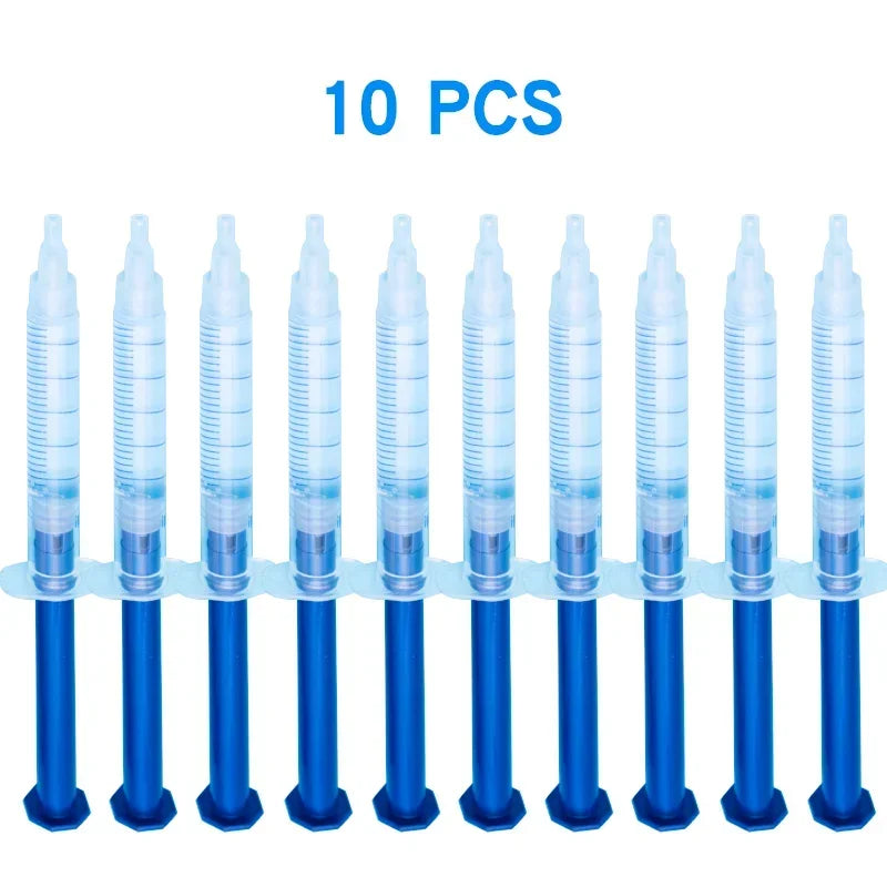 Home Use Teeth Whitening Kit Oral gels Tooth Whitener Bleaching White With 44% Peroxide whitening teeth gels dental brush