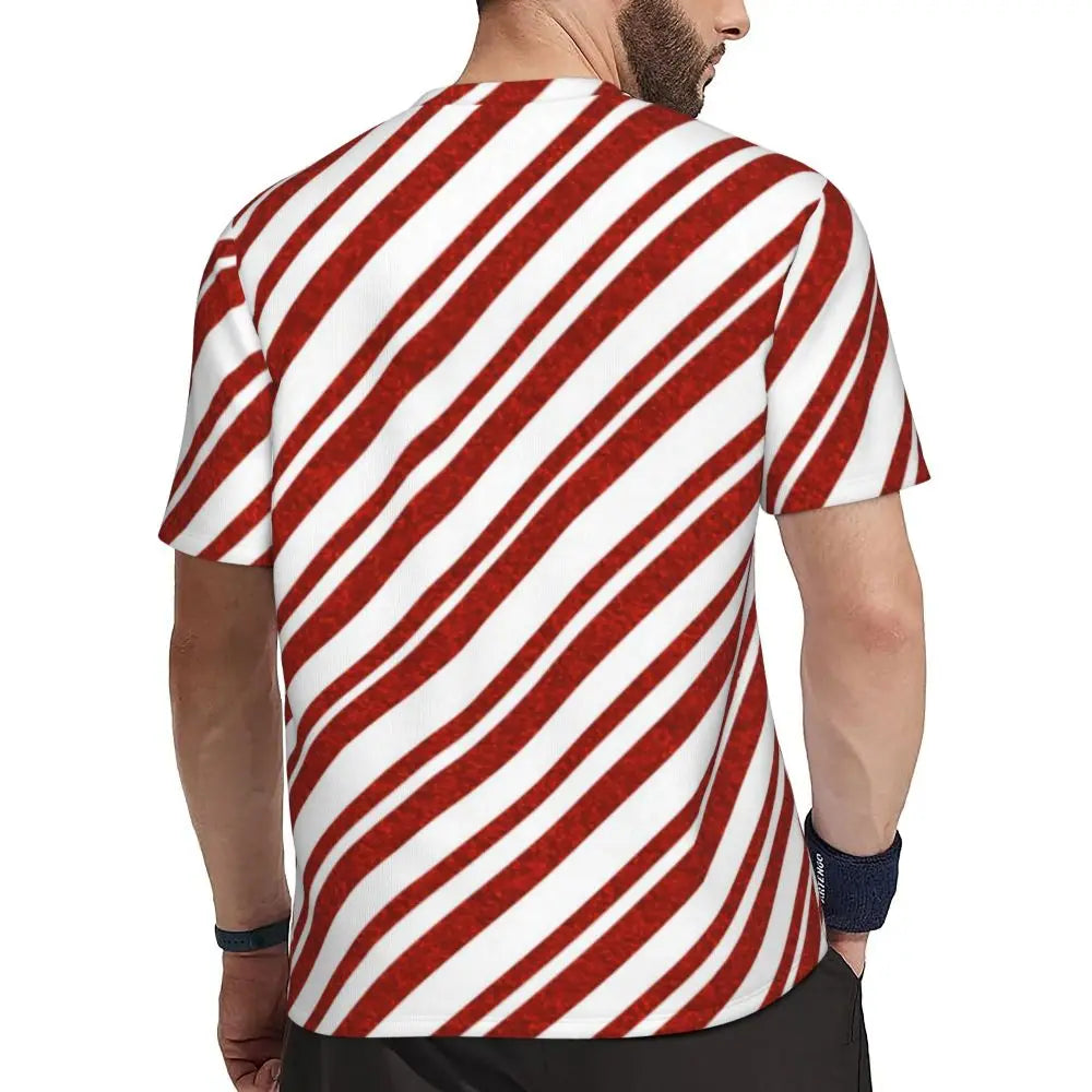 Gym T-Shirt Mondrian Line - Colorful Plaid Y2K Retro Graphic Tee