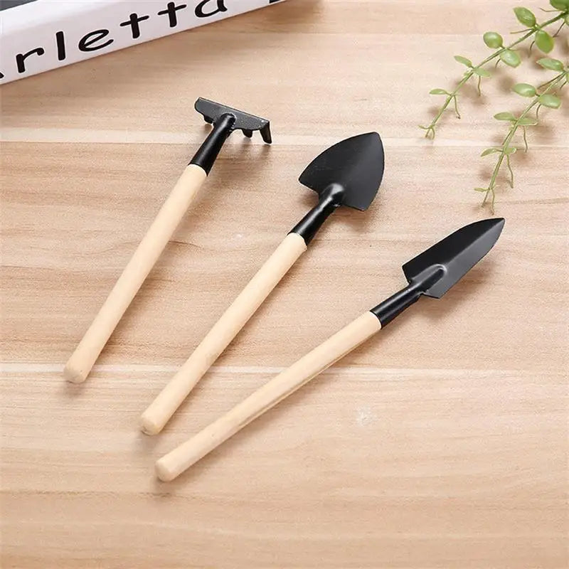 Mini kit d'outils de jardin - Kit de jardinage multifonction 3 pièces