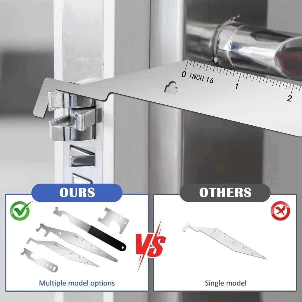 Kit d'outils de pompier : lot de 5 outils de levier multifonctionnels en acier à ressort