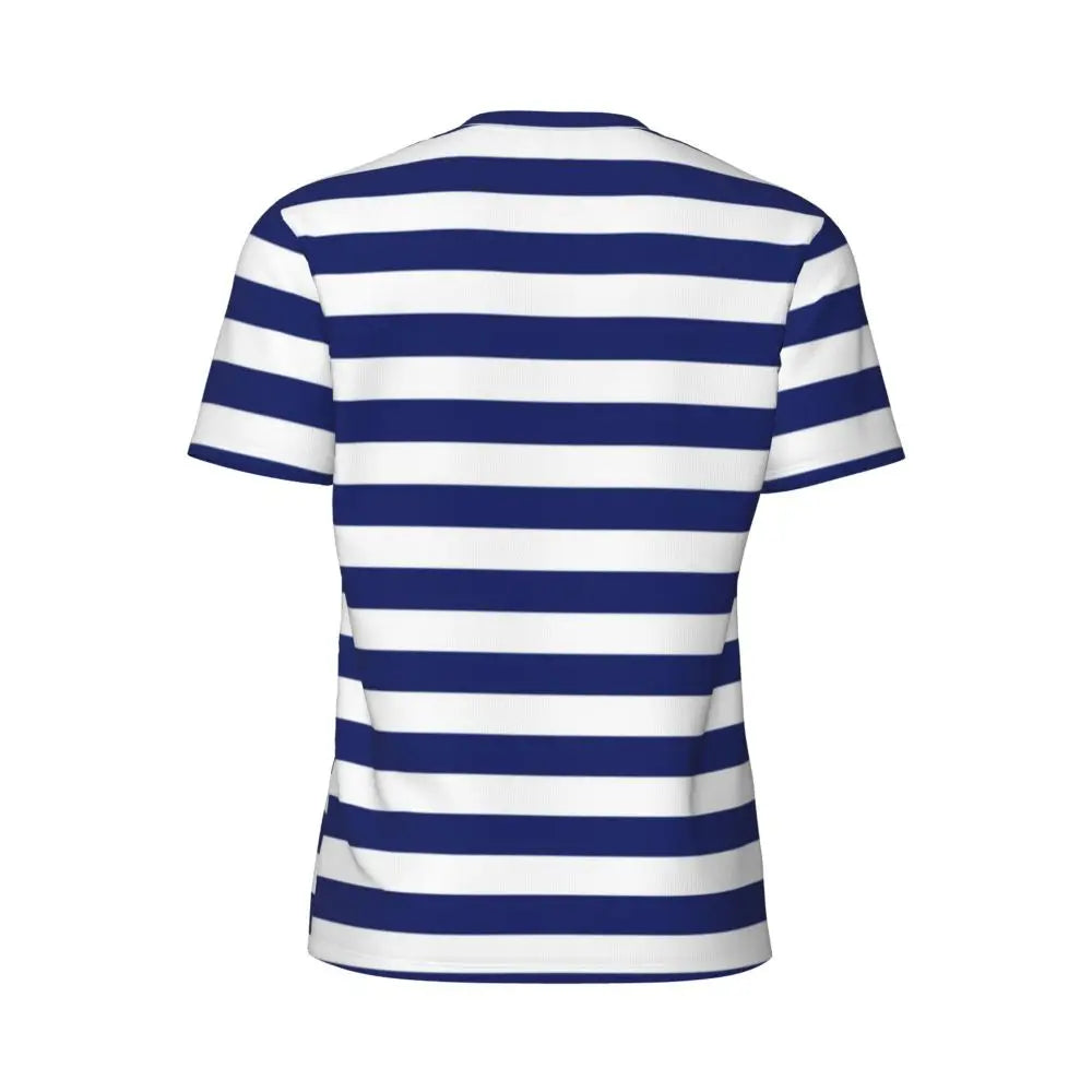 Gym T-Shirt Mondrian Line - Colorful Plaid Y2K Retro Graphic Tee