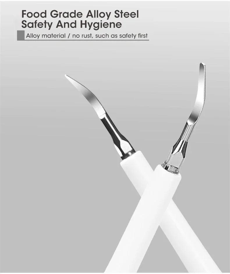 3 IN 1 Toothbrush Sonic Dental Teeth Whitening Kit Tooth Whitener Calculus Tartar Remover Tools Cleaner Stain Oral Care