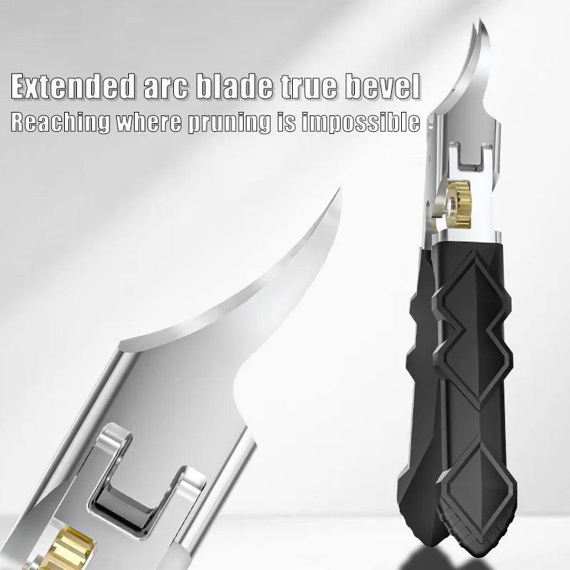 Professional Stainless Steel Nail Clippers - Ultra Sharp for Thick Nails