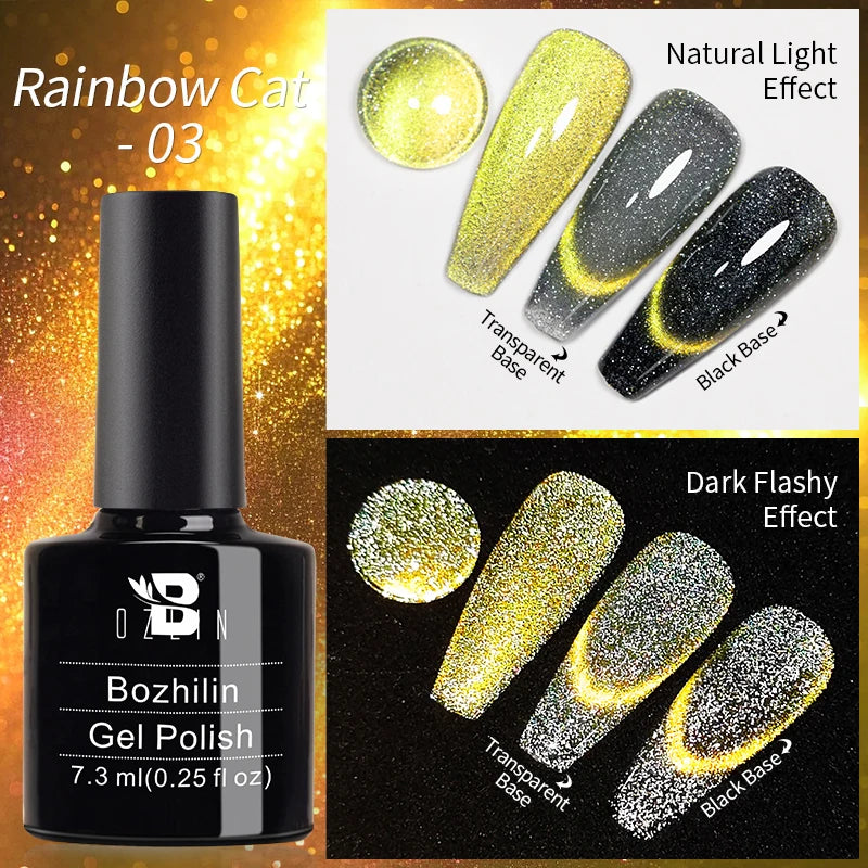 5ML Gold Silver Metallic Liner Paint Gel Polish Chrome Mirror Metal Effect Super Bright French UV LED Semi Permanent Nail Gel