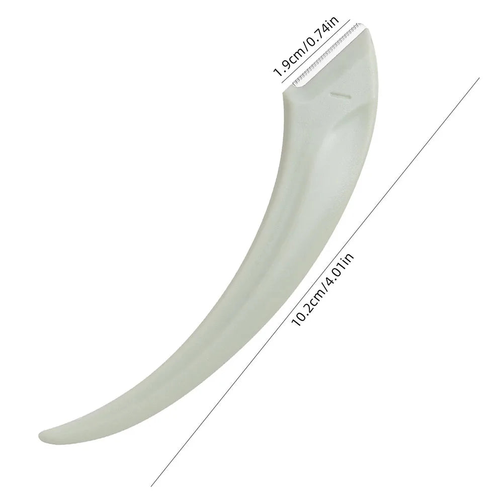 Eyebrow Trimming Knife Eyebrow Face Razor For Women Professional Eyebrow Scissors With Comb Brow Trimmer Scraper Accessories