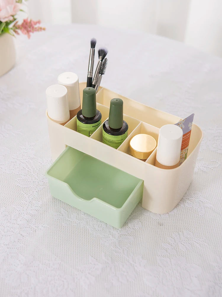 Boîte de rangement multifonctionnelle pour vernis à ongles et outils