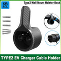 Type 2 EV Charger Cable Holder - Wall Mount Organizer for Electric Vehicles