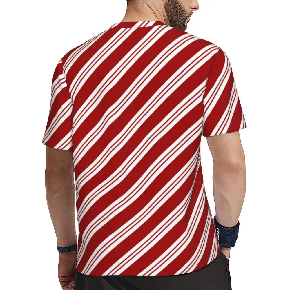 Gym T-Shirt Mondrian Line - Colorful Plaid Y2K Retro Graphic Tee