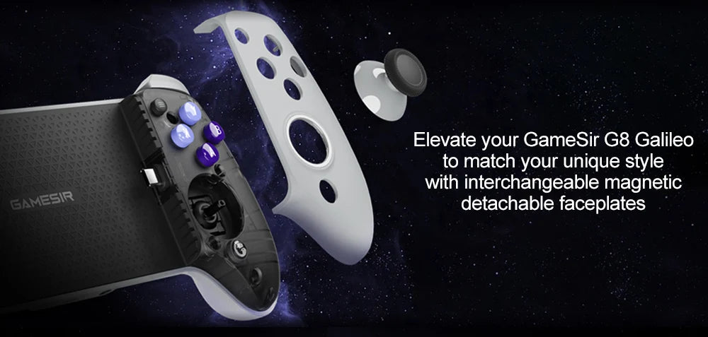Gamesir G8 Galileo Gamepad para Móvil Cellular Mobile Game Phone Controller Android Console Like Experience Design for Big Hands