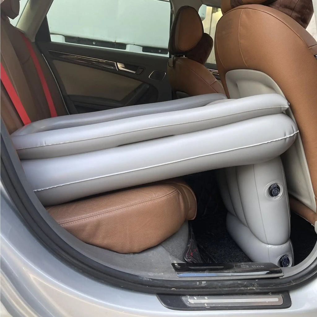 Extension de lit d'avion gonflable portable pour siège arrière de voiture, matelas de couchage pliable pour enfant en bas âge, pour l'intérieur de la voiture