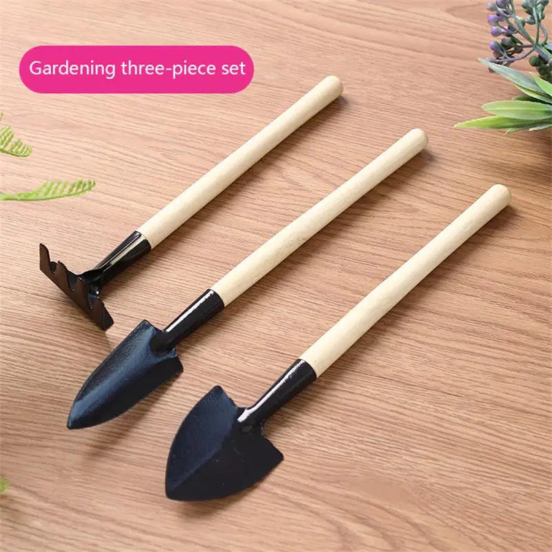 Mini kit d'outils de jardin - Kit de jardinage multifonction 3 pièces