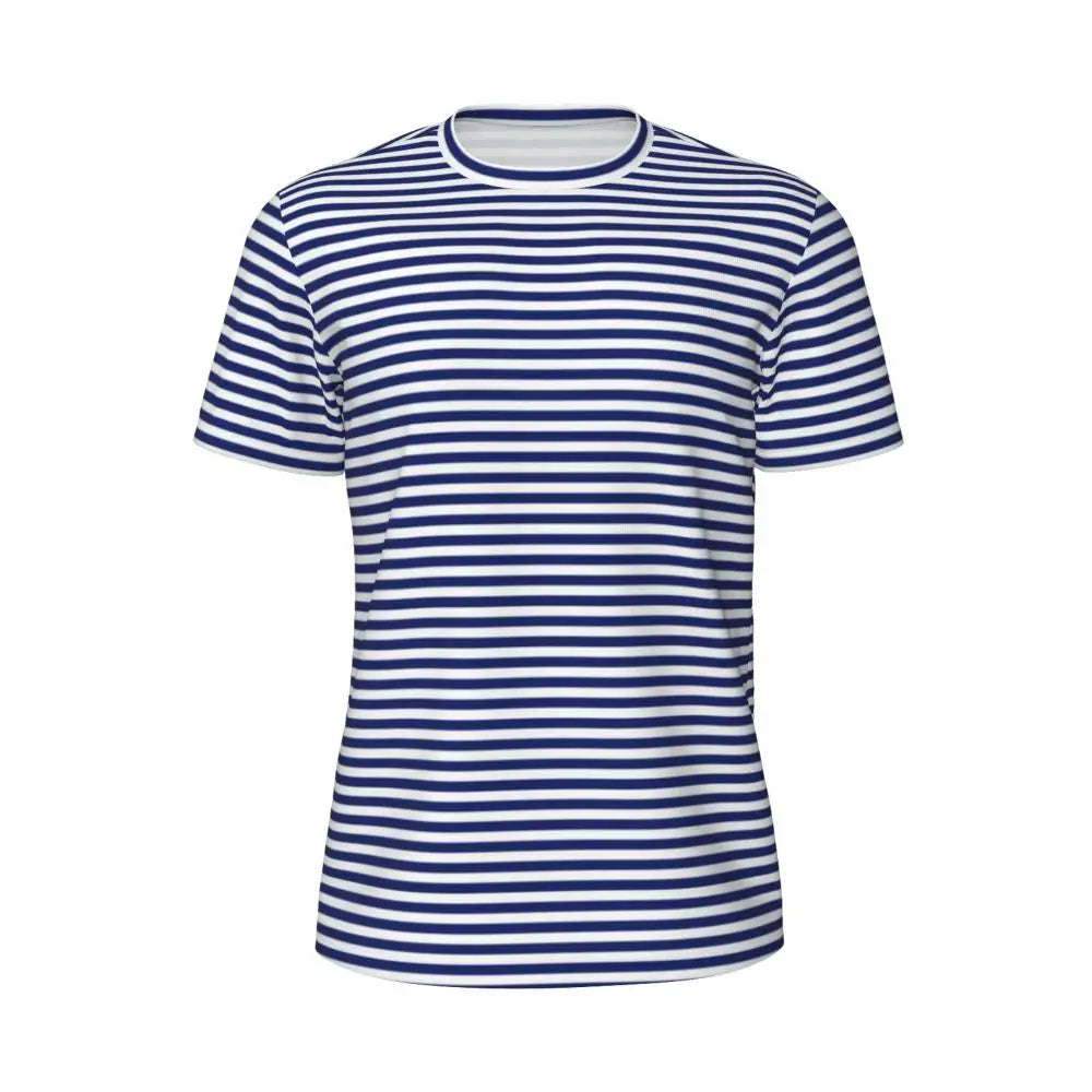 Gym T-Shirt Mondrian Line - Colorful Plaid Y2K Retro Graphic Tee