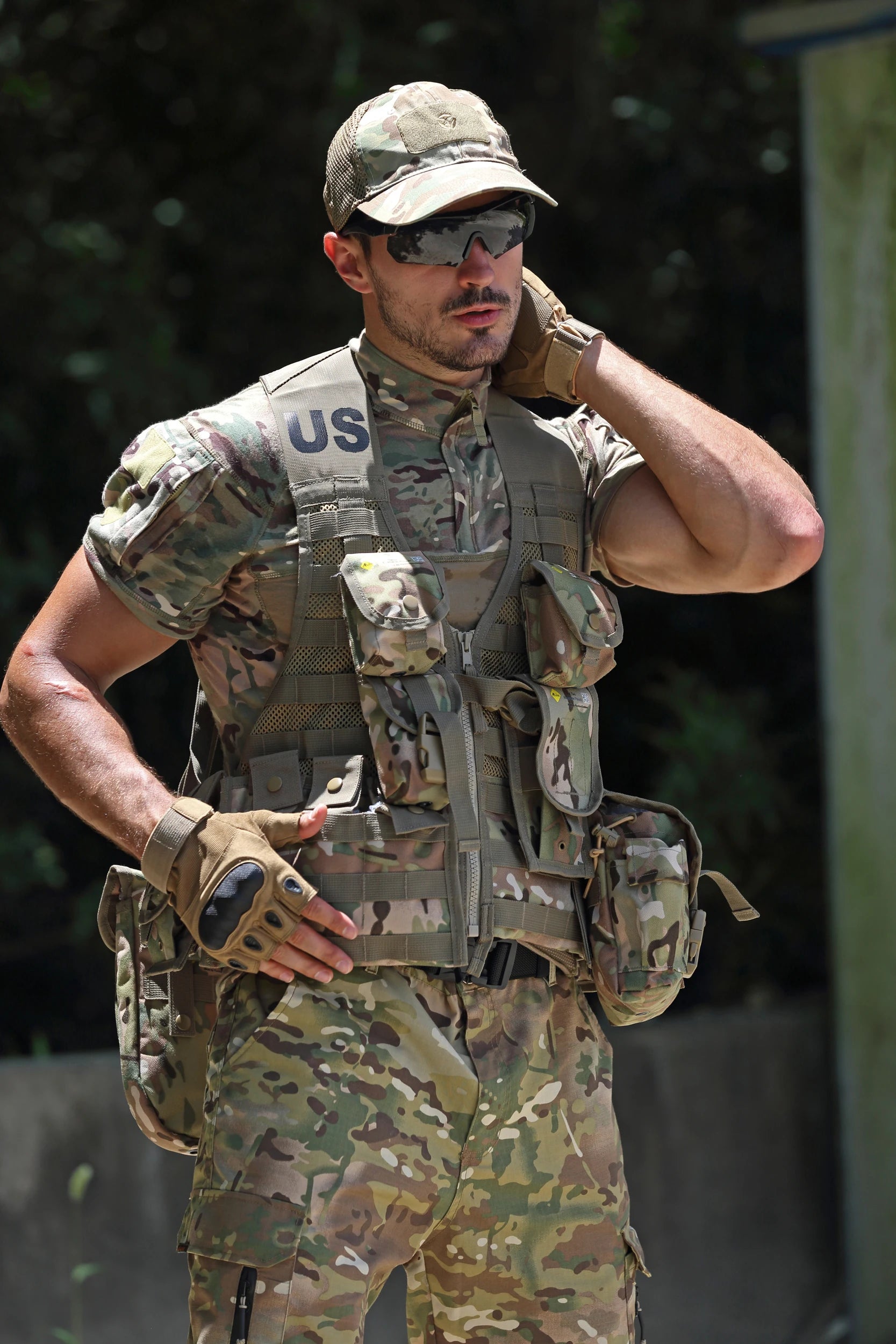 Military MOLLE 2 Tactical Vest Complete Set