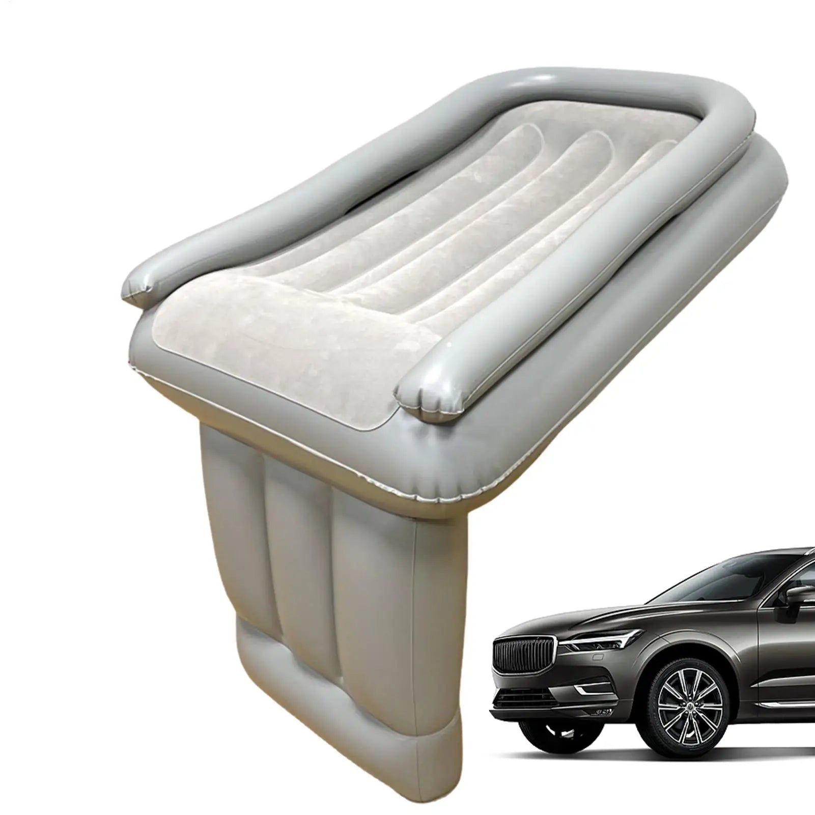 Extension de lit d'avion gonflable portable pour siège arrière de voiture, matelas de couchage pliable pour enfant en bas âge, pour l'intérieur de la voiture