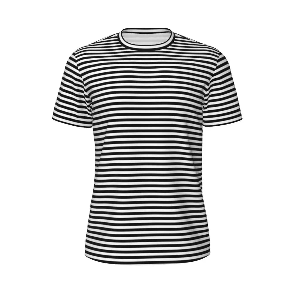 Gym T-Shirt Mondrian Line - Colorful Plaid Y2K Retro Graphic Tee