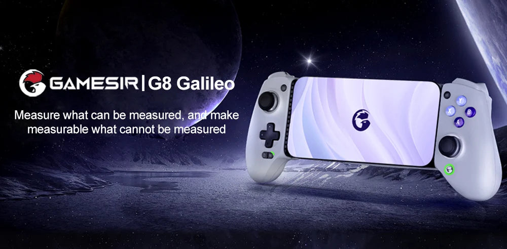 Gamesir G8 Galileo Gamepad para Móvil Cellular Mobile Game Phone Controller Android Console Like Experience Design for Big Hands