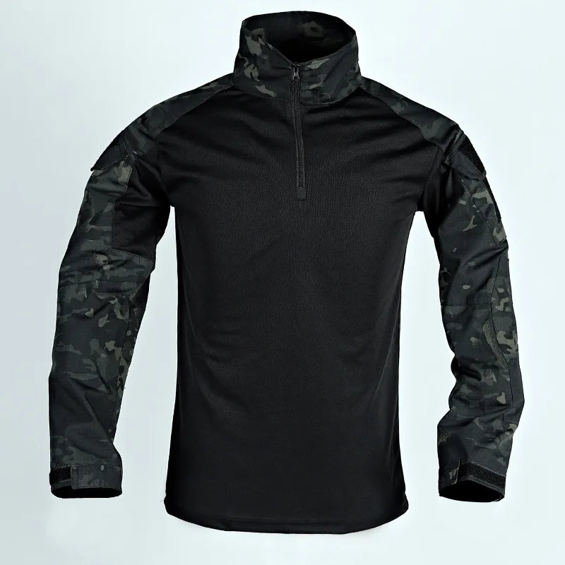 Army Outdoors Long Sleeve Tactical Shirt - Breathable Training & Hiking Tee