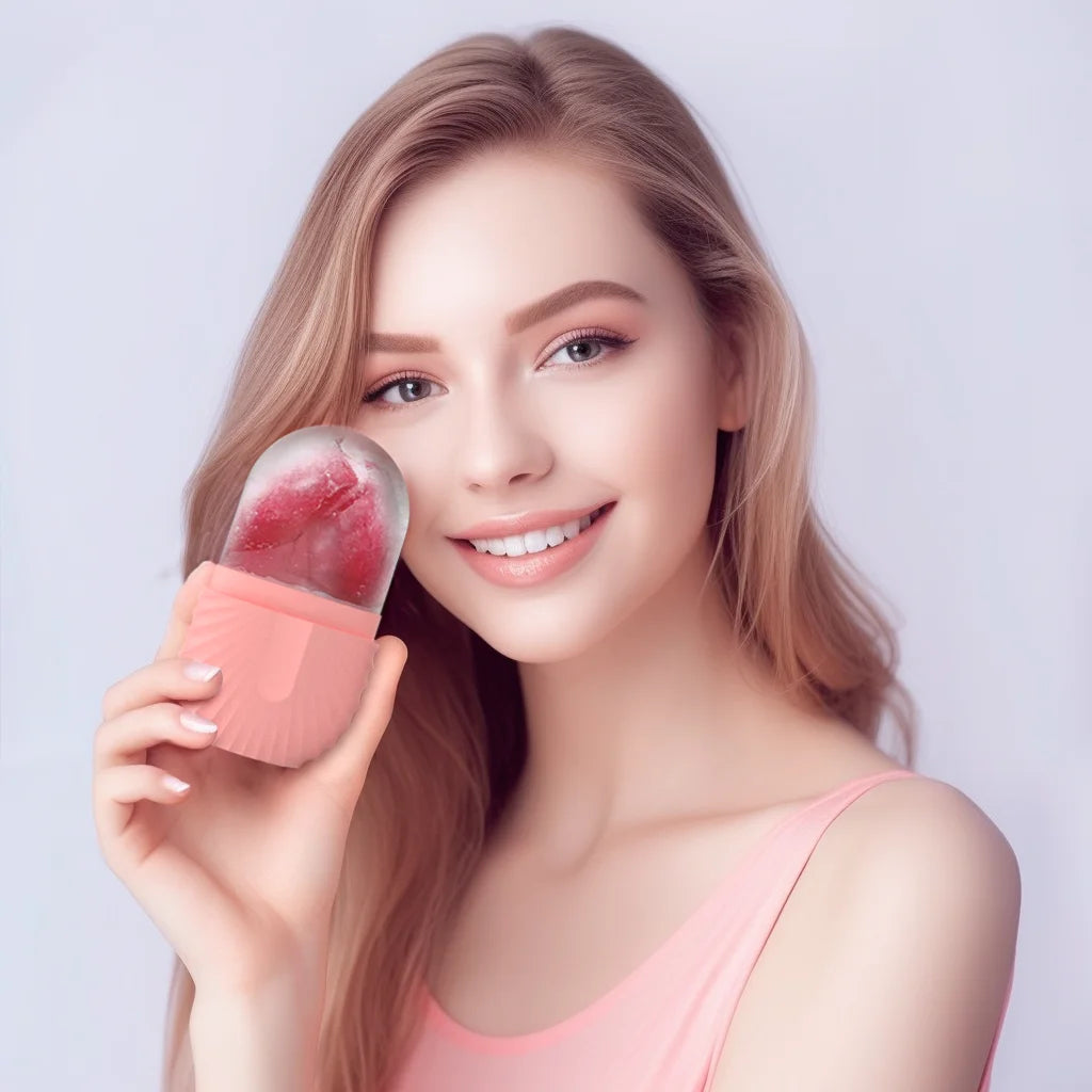 Ice Face Roller - Depuffing & Glow-Boosting Facial Tool