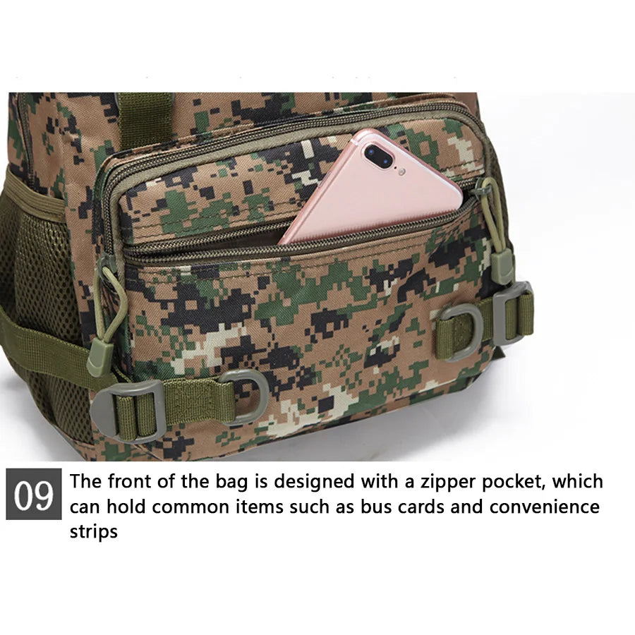 Tactical Camouflage Training Backpack