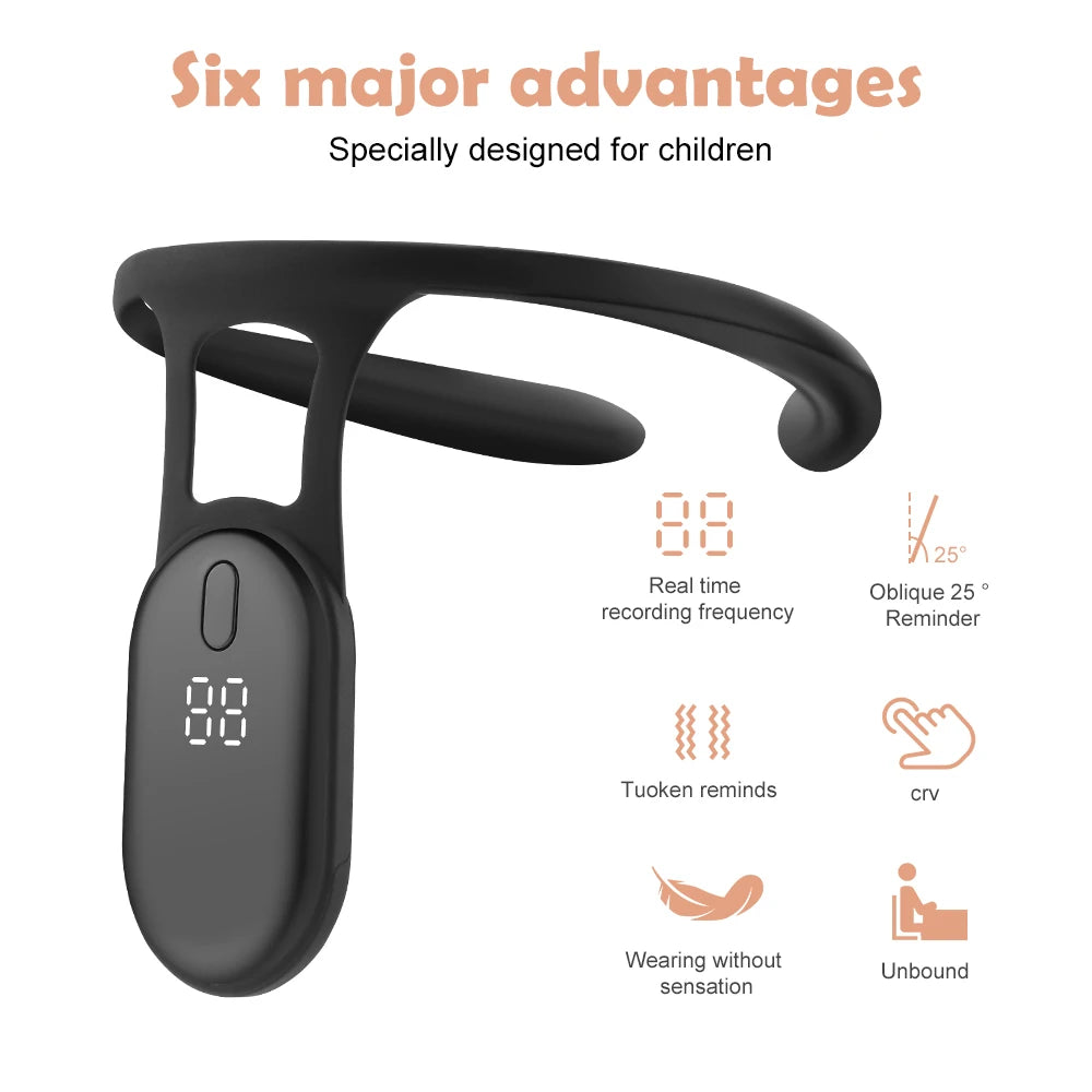 Smart Back Posture Corrector with Vibration Reminder