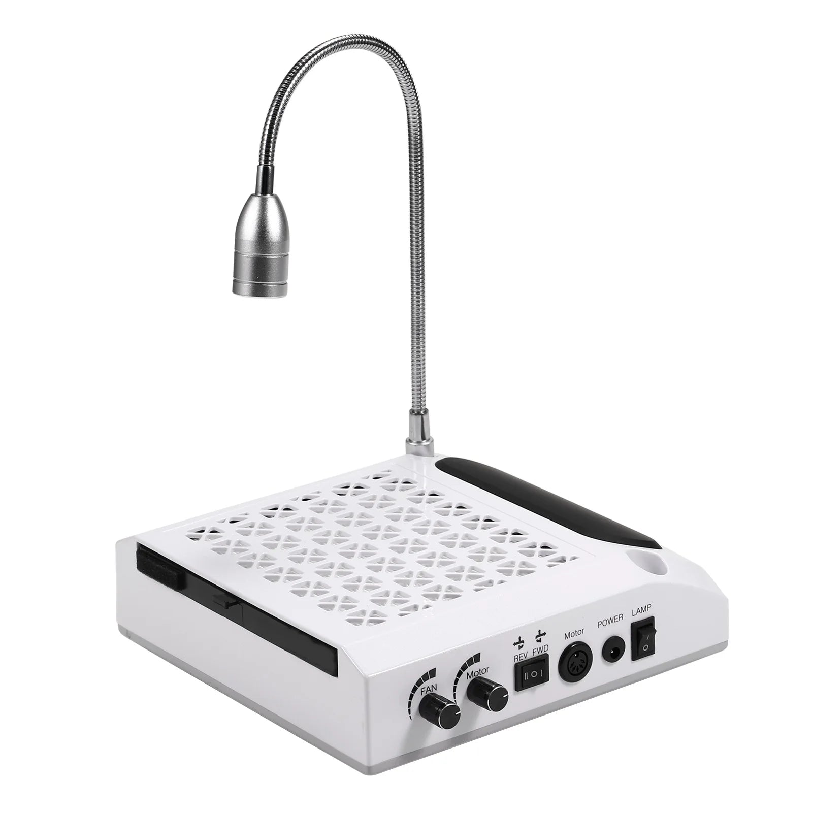 Lampe à ongles + Aspirateur de poussière pour ongles, ponceuse à ongles, nettoyeur de poussière, outils de salon de manucure, kit de beauté des ongles, aspirateur de poussière pour ongles