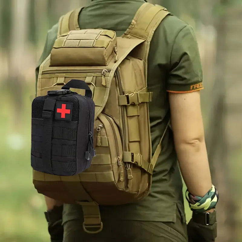 156-Piece Complete First Aid Kit - Emergency Medical Supply for Home, Travel & Outdoor