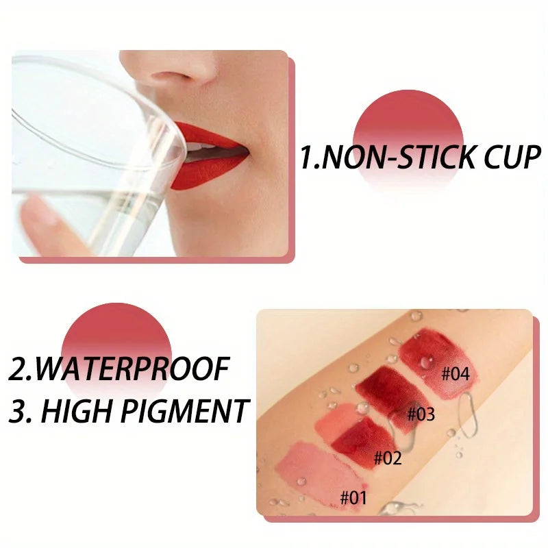 Matte Lip Tint - Natural Finish & Waterproof